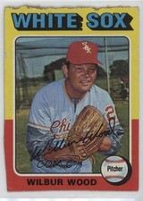 1975 Topps Wilbur Wood #110 0z0n