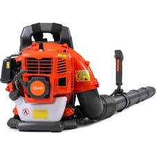 Leaf Blower Gas Powered Backpack 550 CFM 230 MPH Leaf Debris Snow Lawn