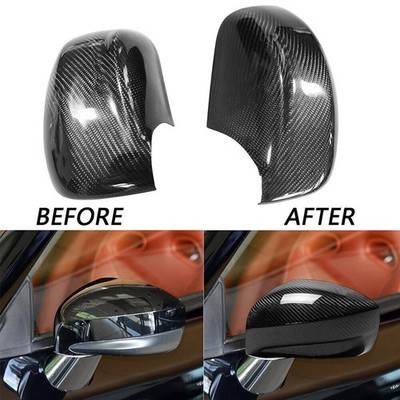 Real Carbon Fiber Tape-On Mirror Covers For Nissan Skyline R32/S13 & 180SX/240SX