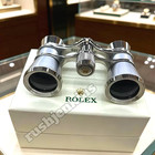 ROLEX Silver Opera Binoculars Luxury Desk Display VIP Gift Rare — photo 1