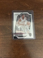 2024-25 Panini Prizm Donovan Mitchell White Wave Prizm /38 #155