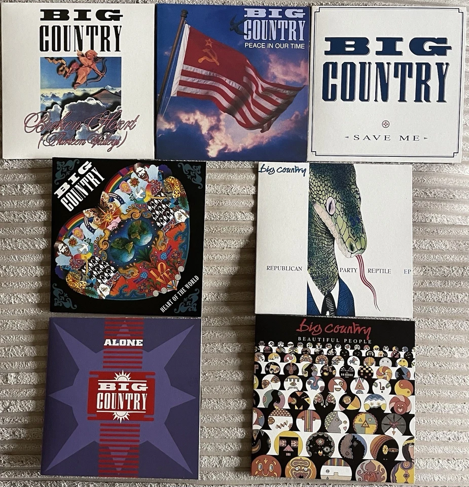 Big Country Singles Collection Vol:3 (88-93) 7xCD Boxset RARE Great Condition - Image 4 of 4