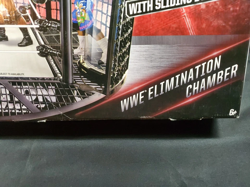 Wwe Elimination Chamber Oficial Jakks Juego Edición Limitada Exclusivo NUEVO Caja Foto 2 de 4