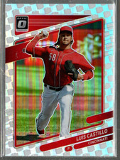 2021 Donruss Optic Crisis #142 Luis Castillo 