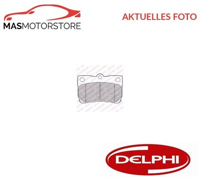 SATZ BREMSBELÄGE BREMSKLÖTZE HINTEN DELPHI LP2130 I NEU OE QUALITÄT
