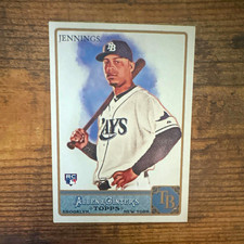 Desmond Jennings Topps 2011 Allen & Ginter's Rookie Card Rays. rookie card picture