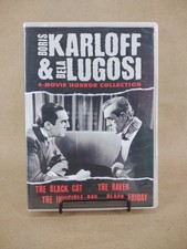 Boris Karloff & Bela Lugosi: 4-Movie Horror Collection (DVD) New Sealed