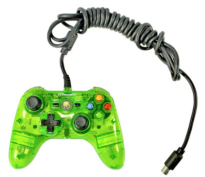 Xbox PowerA #105660-FR Mini Transparent Green Wired Controller Tested
