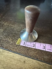 Coffee Espresso Tamper Metal And Wood