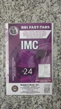 2024 International Mechanical Code (IMC) Fast-Tabs INDEX TABS ONLY!