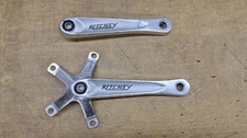 Used Ritchey, 172.5mm crankset with crank bolts and spider bolts