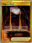 Magma Basin (Secret) Secret Rare SWSH09: Brilliant Stars 185/172 NM