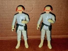 Lot of (2) Vintage Star Wars ESB 1981 Kenner Cloud Car Pilots Very Nice Free S/H