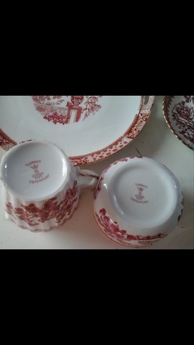 Porzellan,Tiefenfurt-Tuppack- China Rot.80 Jahre Verkaufe auch einzeln .,28Teile - Bild 3 von 11