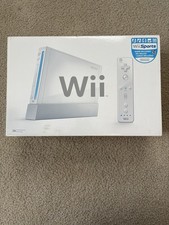 Nintendo Wii RVL-001 White Console with Wii Sports Original Box
