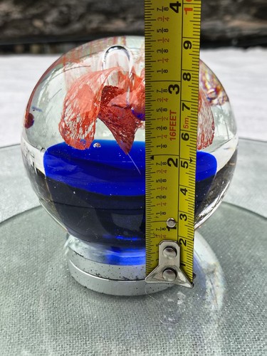 Mid century modern Murano Style Glass Paperweight, 1960s - Picture 9 of 9