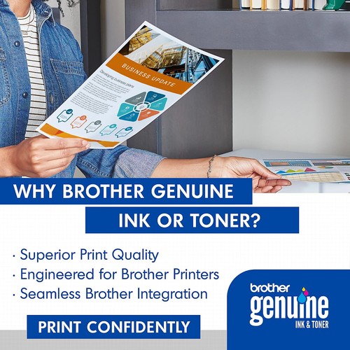 GENIUNE Brother OEM TN-221C Cyan Toner Cartridge NEW Sealed - Picture 2 of 4