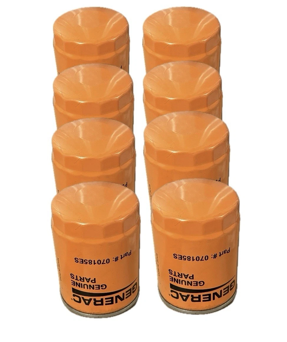 8 Pack GENERAC OIL FILTERS 070185ES photo 1