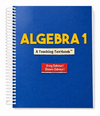 Algebra 1: Teaching Textbook   Self-Paced Homeschool Algebra 1 Program