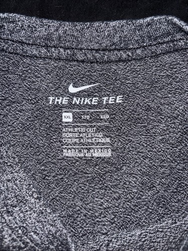 Nike Dri-Fit Tee Shirt Mens XXL Black Gray Long Sleeve Athletic ECU Pirates - Picture 2 of 5