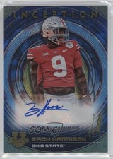 2022 Bowman Inception University Blue Foil 32/99 Zach Harrison #BIA-ZH Auto 1n1m