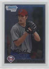 2010 Bowman Chrome Prospects Nick Hernandez Nicholas Hernandez #BCP123 3a3