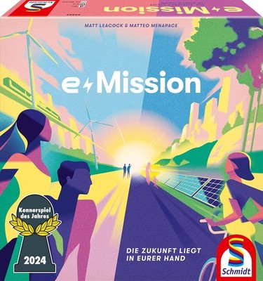 Schmidt Spiele e-Mission Brettspiel Kennerspiel 2024 Gesellschaftsspiel