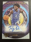 RJ Davis 2022-23 Bowman U Inception Auto UNC #BIA-RD
