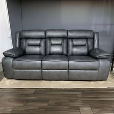 Nova Electric Recliner Leather Sofa 3+2 Seater