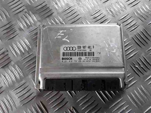 AUDI A4 8D2, B5 Motorsteuergerät ECU 0281010158 28RTE733 8D0907401P 25452062