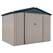 COVER-IT Metal Lockable Storage Shed for Outdoor or Backyard Storage, 8' x 6'