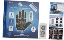 WaveOn Ultra LED Display Fun Finger Car Light with Remote  Show 6 Gestures