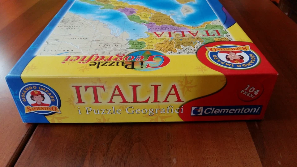 Italia, I puzzle geografici Clementoni 104 pz Sapientino - Immagine 4 di 4