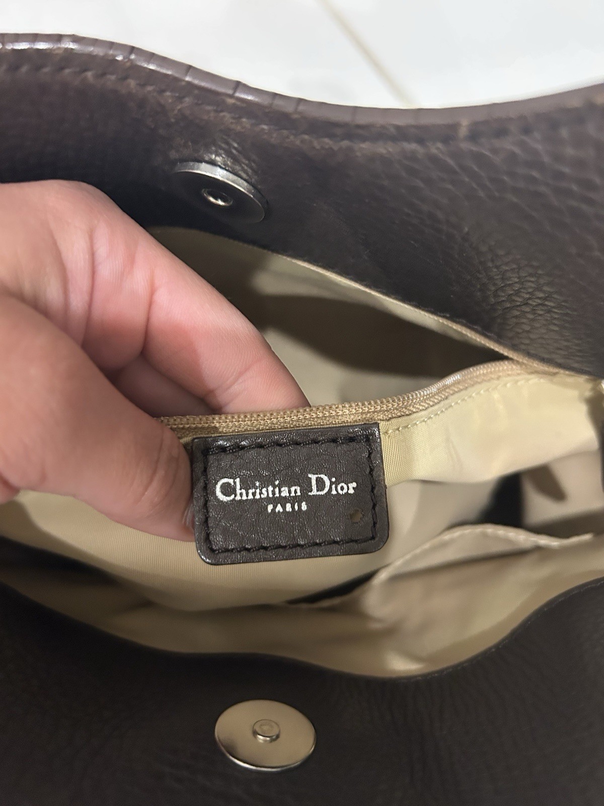 Vintage Christian Dior Diorissimo Street Chic Tote - image 8