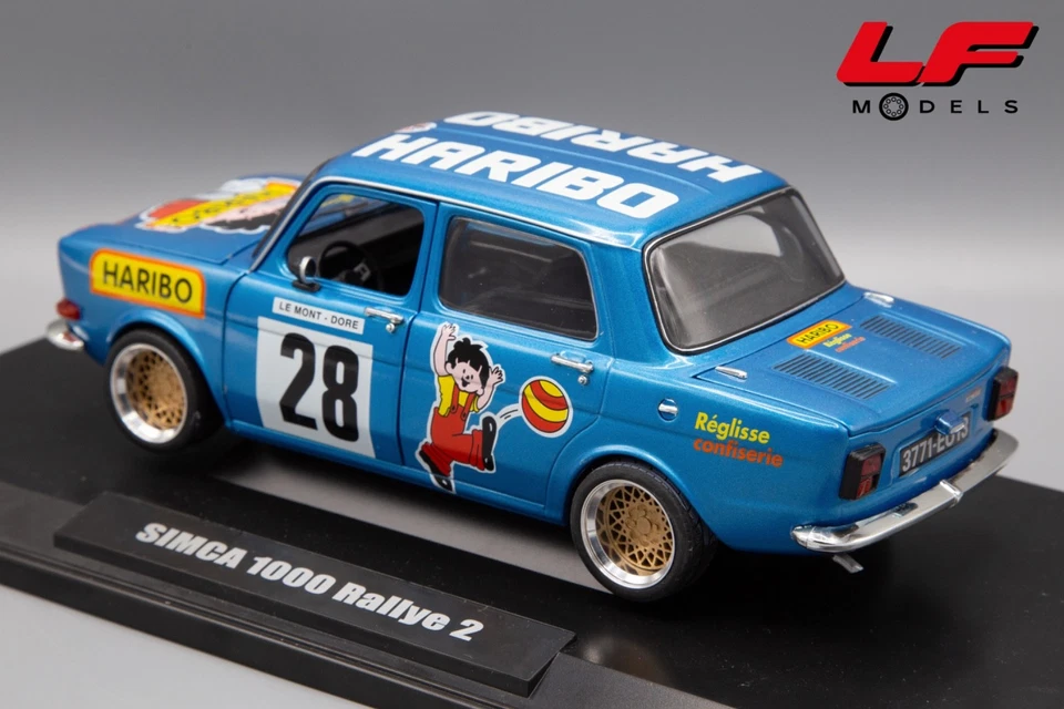 1:18 SIMCA 1000 Rallye 2 Haribo - Norev - Immagine 2 di 4