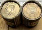 (2) 2004 P & D Kennedy Half Dollars - BU with TONING -US Mint *Original* Wrapped