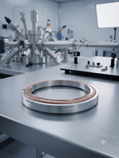 MKS IPS 100760510 NW100 SSIV Seal Centering Ring Assembly Viton O-Ring NEW