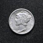 1939-D Mercury Silver Dime AU (bb18899)