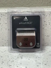 Andis #30 Ultra Edge Detachable Dog Clipper Blade Steel 0.5mm 1/50" Cuts NEW