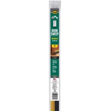 M-D Building Products 05702 Aluminum/Vinyl Brite Gold Standard Door Sweep 36 in.