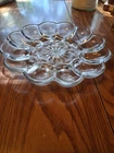 Vintage Anchor Hocking Fairfield pattern Egg Serving Dish