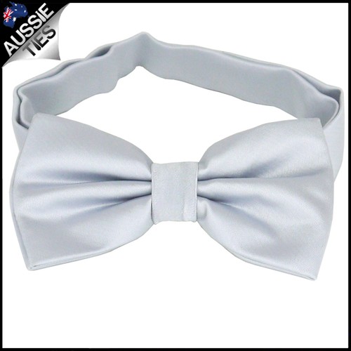 MENS BOW TIE Bowtie Pre-tied wedding tuxedo plain CHOOSE COLOUR 50 CHOICES!! - Picture 46 of 57