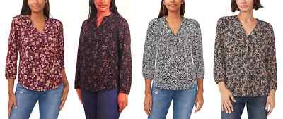 Vince Camuto Ladies' V-Neck Top blouses  variation