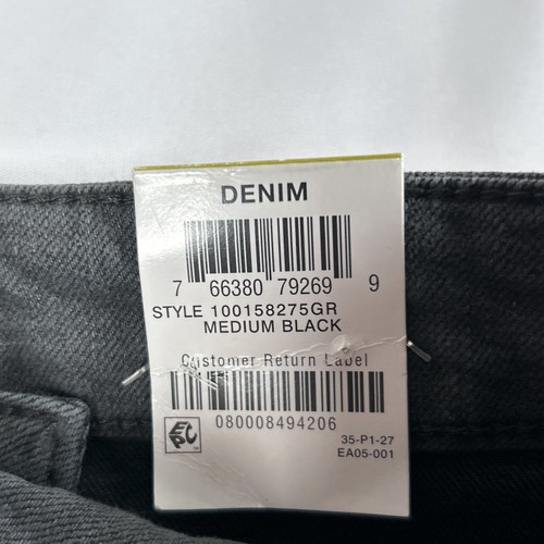 Epic Threads Girls Size 14 Medium Black Denim Pants Heart Love Straight Leg NWT - Picture 4 of 15