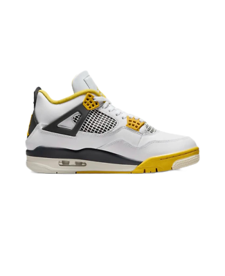 Nike Air Jordan 4 Vivid Sulfur Mid-top Basketball Shoes AJ4 Womens 