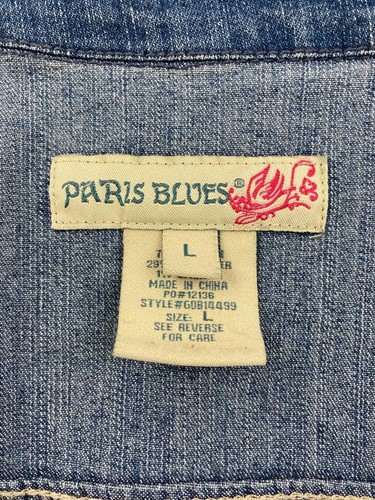 Paris Blues Women's L Denim Jacket - Picture 3 of 3