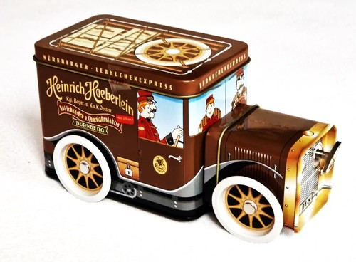 Musical Christmas Tin Lebkuchen Express - Heinrich Haeberlein Nurnberg Germany - Picture 2 of 8