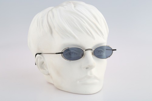 Robert Rudger 2090 010 22 Vintage 90s gray oval sunglasses men and women NOS - Picture 5 of 10