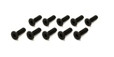 Kyosho 1-S33010TPH TP Flat Head Screw Hex/M3x10/10pcs