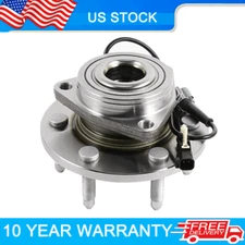 4WD Front Wheel Bearing Hub for Chevy Silverado 1500 GMC Sierra Tahoe Yukon 6Lug